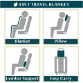 100x150cm travel blanket polyester blanket airplane